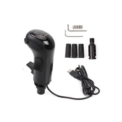 USB Kuorma-autosimulaattorin vaihdevivun nuppi Logitech G923 G29 G27 G25 & Thrustmaster TH8A - PC-vaihteenvalitsin ETS2 ATS:lle Musta