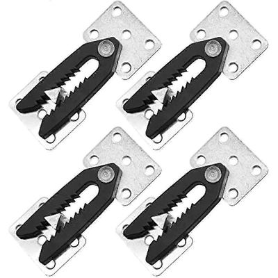 4 kpl poikkileikkaussohvaliitin, raskas sohvan napsautusalligaattori sohvaliitin sohvan lukitusliitin huonekalut liitos kiinnitysruuveilla