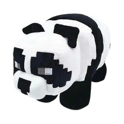 2025 Minecraft Pehmo Panda Musta/Valkoinen 25cm