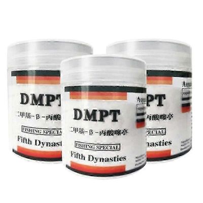 3x DMPT Fish Attractant Saddant Powder Bass Frogs Vieheet vieheille Jigs Tulpat Spinner syötit Pintavedet Kalastus ulkona 60g