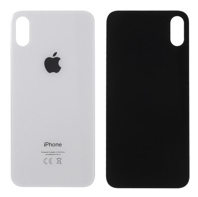 IPhone XS 5.8 tuuman lasinen takaparistokotelon kansi (EU-versio) Valkoinen iPhone XS 5.8 inch