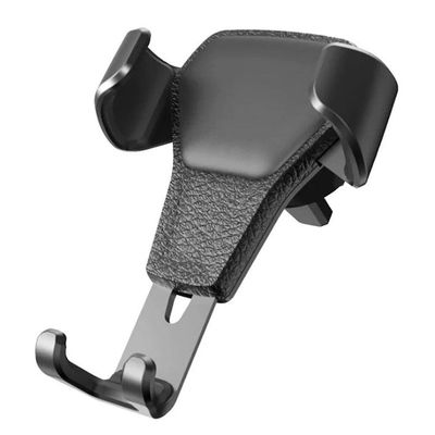 Bil Telefon Stand Air Vent Mount Clip Universal Bil Telefon Holder Bærbare Efterligning Læder Materiale Holdbar