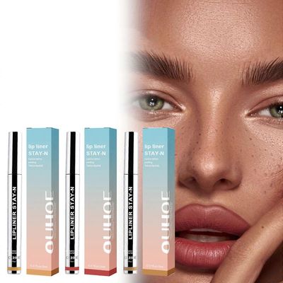 Lip Liner Stay-N - Kuori huultenrajauskynätatuointi, kuori huulitahra pois 3 kpl