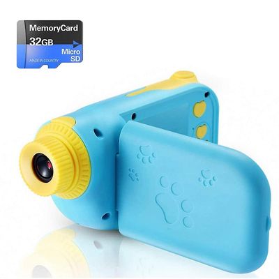 Sunrain Børn Video Camera - 1080p FHD Digital Camera For drenge og piger Blå