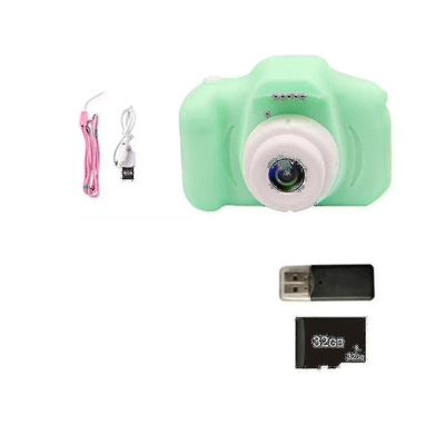 Børn Børn Kamera Mini Digital Camera 1080p HD Screen Camera Video Camera 8 Mp Udendørs Legetøj (gree