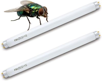 2kpl Fsl T5 8w Fly Killer vaihtopolttimot UV-putket 8 W Fly Insect Killer / Bug Zapper