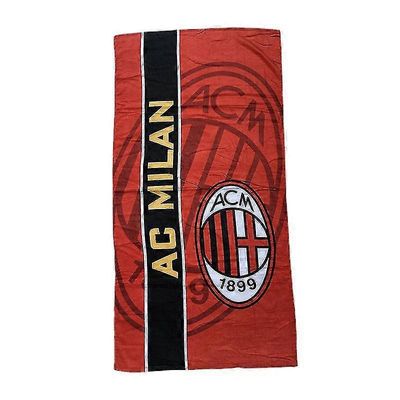 Ac Milan -rantapyyhe, erittäin suuri matkamikrokuituinen rantapyyhe, nopeasti kuivuva pyyhe uimareille Hiekankestävä rantapyyhe naisille Miehet Nai...