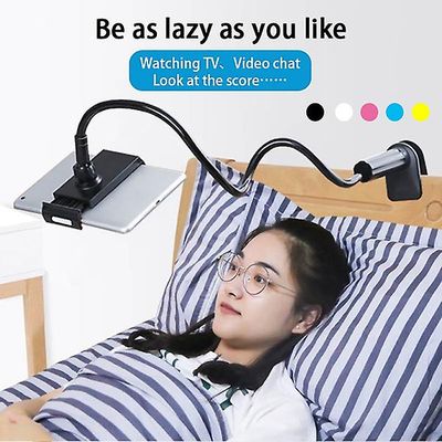 360 roterende fleksible lange arme Mobiltelefonholder stationær seng Lazy Bracket Telefonstativ til mobiltelefon og tablet