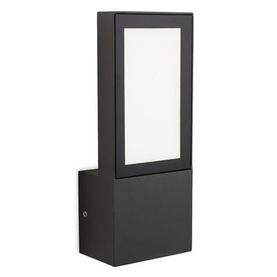 Firstlight Lighting Gamay Integreret LED Udendørs Væg Lys Grafit IP65