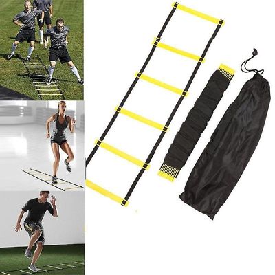 Jying Basketball Træning Training Stiger Agility Speed Ladder Trapper Adræt Trappe Til Fitness Soccer Fodbold Speed Ladder 6M 12 Rung