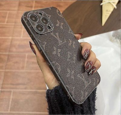 Suunnittelija ylellinen Iphone 15-11 naisten puhelinkotelo, klassinen tyyli PU-nahkakotelo, ohut ohut puhelinkotelo, joka on yhteensopiva iPhonen k...