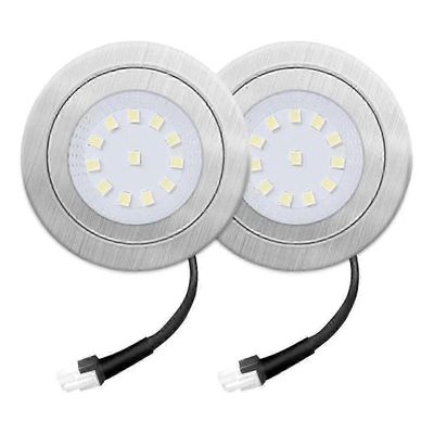 2 kpl 1,5 W liesituulettimen LED-lamput 12V DC halogeenivaihto, himmennettävät keittiön hehkulamput ylivirtasuojalla Kuten