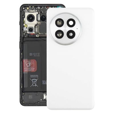 OnePlus 13:lle YHTEENSOPIVA takakansi kameran linssinsuojuksella Valkoinen