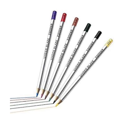 6kpl lasitekynät, keramiikkakynät, lasitekynät keramiikkaan, lasitekynän tarkkuuslasitekynä Valokuvan väri