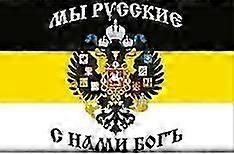 90*150cm Venäjän tsaarin valtakunnan lippulippu 60 x 90 cm RUA06B