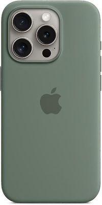 Apple iPhone 15 Pro silikonikotelo, jossa on MagSafe Cypress