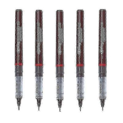 3kpl/erä Rotring Tikky Graphic Ed muste 0.1/0.2/0.3/0.4/0.5/0.7/0.8mm kynä graafiseen - Art ers --min 07mm