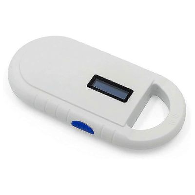 Eläinten sirunlukija eläimille RFID -sirun eläinten transponderi eläinten tunnistamiseen valkoinen