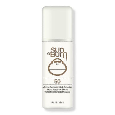 Sun bum mineral, spf 50 solcreme roll-on lotion, 3 oz