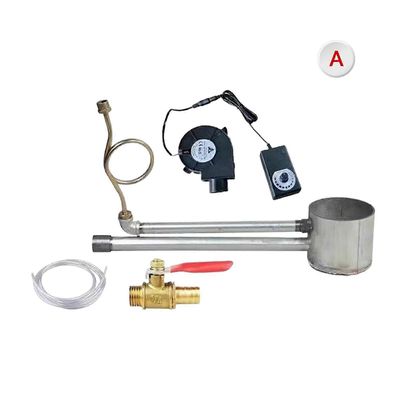 uusi Jäteöljypoltin Vanha vanhentunut öljy Liesi Ruoanlaitto Lämmitysuuni Polttotyökalu Diameter 11.5cm