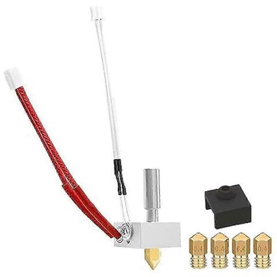 Tulostimen hotend-sarjan kanssa yhteensopiva Elegoo Neptune 3 Plus/Max suulakepuristimen päänlämmitin rikkoa silikonisuojus T