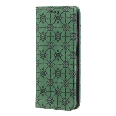 Gangxun Kompatibel med Xiaomi Redmi Note 10 4g taske læder magnetisk flip folio cover tegnebog grøn