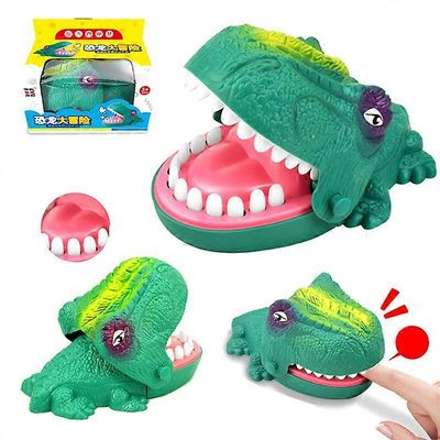 Dinosaurus hammaslääkäri Bite Finger Toy Hauska hankala pöytäpeli