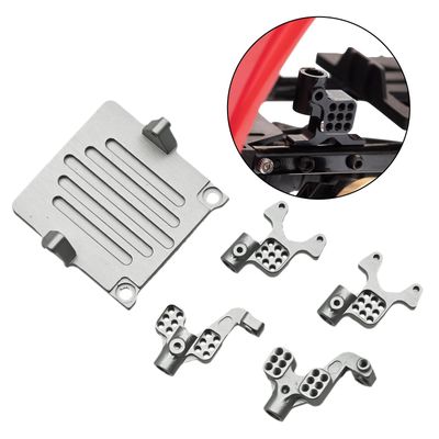 4stk Rc Bil Aluminium legering Støddæmper Tårn Udskiftninger Dele