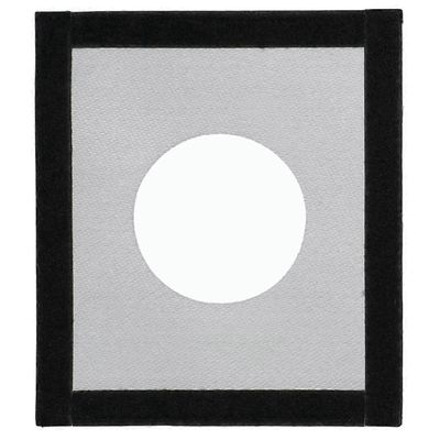 Kuuma telttakimppu 9,1 x 7,9 tuumaa, tulenkestävä kimpputunkkisarja telttaan, jossa 3,7 tuuman pyöreä reikä valkoinenmusta