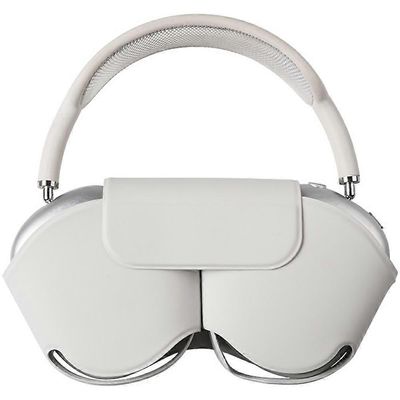 Airpods Max -kotelolle lepotilalla, PU-nahkainen kuulokekansi-valkoinen Monivärinen White