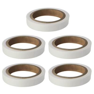 5 Roll Grip Viimeistelyteippi Hikitiivistys Erityinen nauhateippi Tennis Grip Maila Teippi Tahmea tiiviste tennissulkapallolle Valkoinen