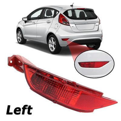 Bakre støtfanger reflektor tåkelys hale bremselys rett for Ford Fiesta Mk7 2008 2009 2010 2011 2012 2013 2014 Cmax 2010-2015 Venstre