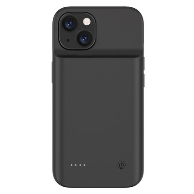 IPhone 14: lle 6800mAh pehmeäreunainen puhelimen takalatauskotelo ladattava laajennettu akkulaturi Monivärinen