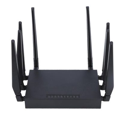 5G CPE -reititin SIM-korttipaikalla Kaksikaistainen WiFi6 1000Mbps Gigabit Ethernet -verkko 5G WiFi-reititin 8 antennilla 100-240V UK-pistoke