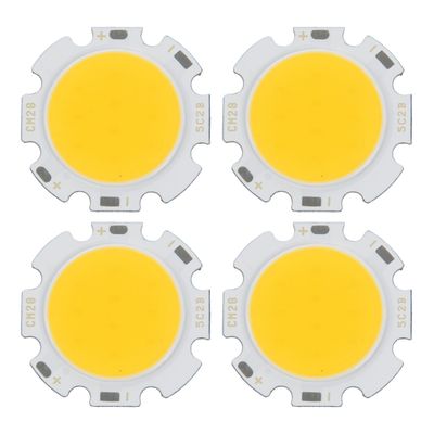 4x 5w siruvalo pyöreä tähkä Super kirkas led-valo led-lampun lamput lämmin valkoinen dc15-17v