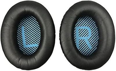 Utskiftbare øreputer for Bose Quietcomfort Qc 2 15 25 35 øreputer/soundtrue Around-ear II Ae2-hodetelefoner Svart