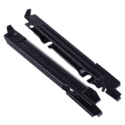 2 stk støtfangerbrakett foran for Mercedes W203 C-klasse 2038801114 2038801214 svart