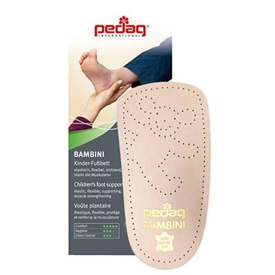 Pedag Bambini Innersåle 192 Skinnbuestøtte/innersåle for barn 30/31 EU