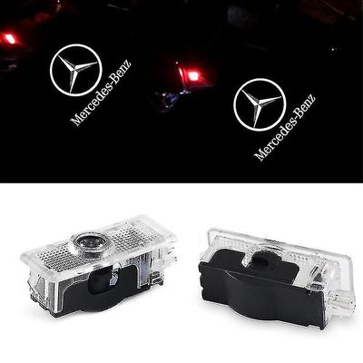 Windo DWW-2 stykker For Mercedes Benz Led Velkommen Lampe Cla Cls A207 C207 Dør Lampe Montert Projection Lamp Radium Spotlight