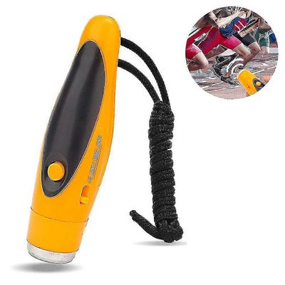 Ersam Kolmisävyinen elektroninen pilli kädessä pidettävällä selviytymispillillä Musta