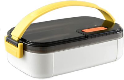 Linkrunning Madkasse i enkeltlags rustfrit stål, madkasse til børn, lækagesikker madopbevaringsbeholder i japansk stil, mikrobølgeopvarmning, vokse...
