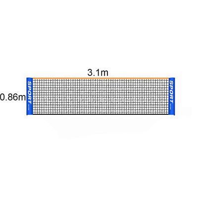 Bærbar Folding Simple 3m 4m 5m 6m Tennis Net Badminton Net
