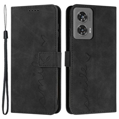 Motorola Edge 50 Fusion 5G -kotelon magneettilukko PU-nahkajalusta puhelimen kuori Monivärinen Style A