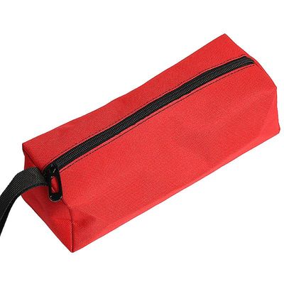 Liltop Bærbar Reparation Tool Opbevaringspose Organizer Zip Spanner Bæretaske Pose Vandtæt Rød Small