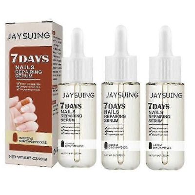 Jaysuing 7 päivän kynsien korjaus Essence Element Repair Sisäänkasvanut kynsien paksuuntuminen Harmaa kynsien käsi jalka kynsien korjausneste