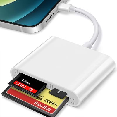 CF Sd Tf Lynkortkortleseradapter Universell kortleser for Apple G