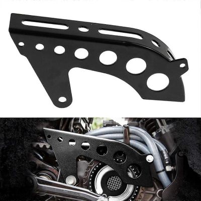 Kiiltävän musta alumiininen etuhihnapyörän suojus Harley Sportster XL883/1200 04-17