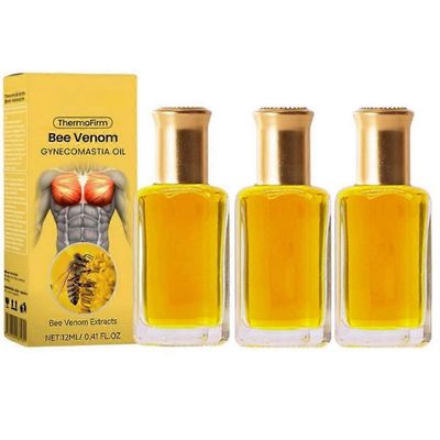 1/2/3x gynekomastian hoito, gynekomastia mehiläishierontaöljy 3pcs