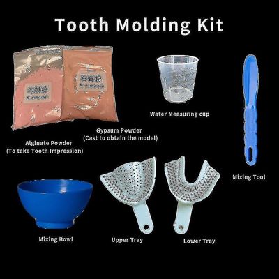 Tann Molding Kit Tenner Impression Set Diy Oral Full Mouth Model Taking Whitening Products Dental Material Tools Tannbehandling Molds