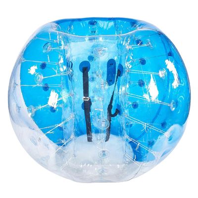 Succebuy Ilmatäytteinen puskuripallo 1-pakkaus, 5FT / 1.5M runko Sumo Zorb -pallot teini-ikäisille, paksut PVC-ihmishamsterin kuplapallot ulkona pe...